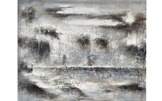 Obraz abstrakcyjny 80x100 cm Gray Skies