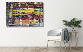 Obraz abstrakcyjny 100x150 cm Sky of Colors
