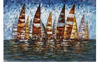 Obraz na płótnie 100x150 cm Regatta