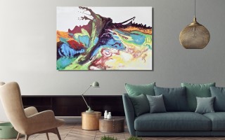 Obraz 100x150 cm Rainbow Storm