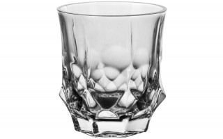 Komplet kryształowy dzbanek + 6 szklanek Bohemia