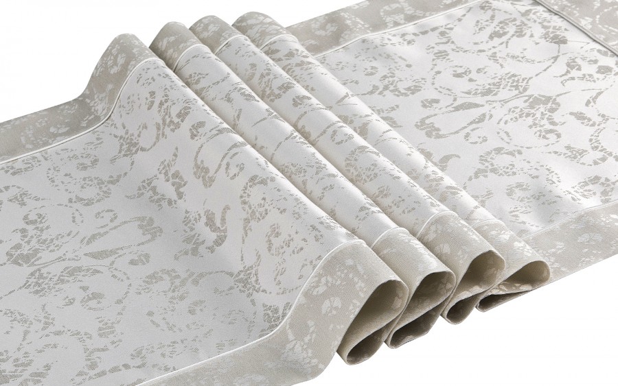 Bieżnik na stół 50x150 cm Acropolis Cream 099