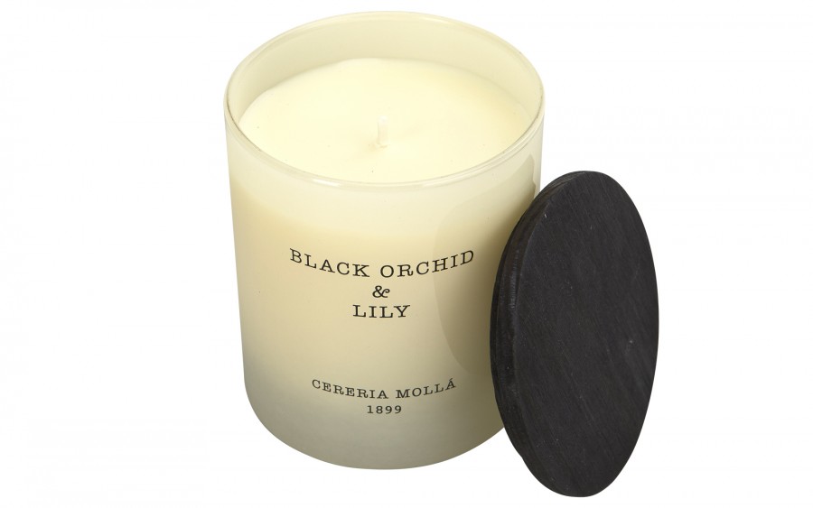 Świeca 230 g  "Black Orchid and Lily"