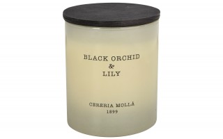 Świeca zapachowa 230 gr Premium  "Black Orchid and Lily"