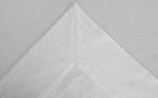 Obrus Delfos White 099- biały 140x230 cm