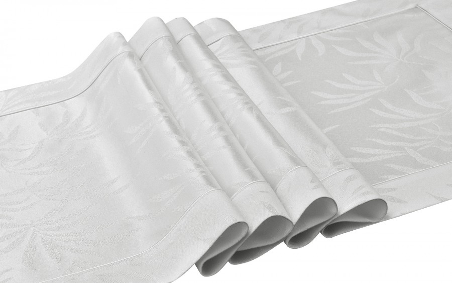 Bieżnik na stół 50x10 cm Delfos White 099