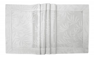 Bieżnik na stół 50x10 cm Delfos White 099