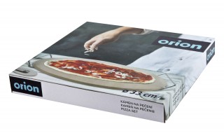 Zestaw kamień do pizzy 33 cm +nóż