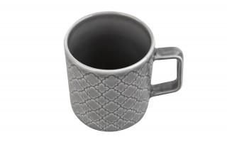 Kubek 400 ml Marrakesz szary K1