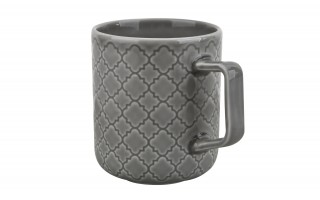 Kubek 400 ml Marrakesz szary K1