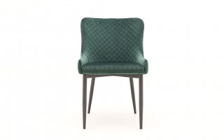 Krzesło Colin Velvet zielone