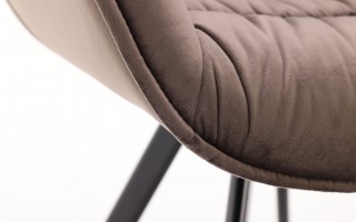 Krzesło Clip brązowe