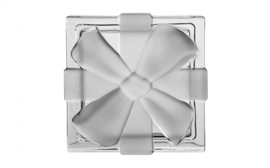 Bombonierka kryształowa Quadro Bohemia