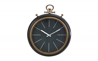 Zegar Marynarski czarny