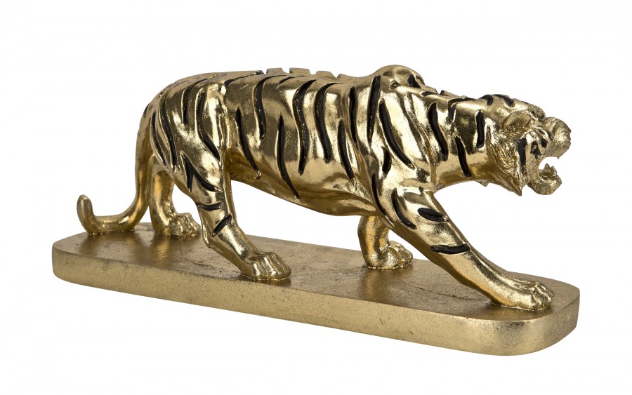 Figurka ozdobna Tygrys Złoty