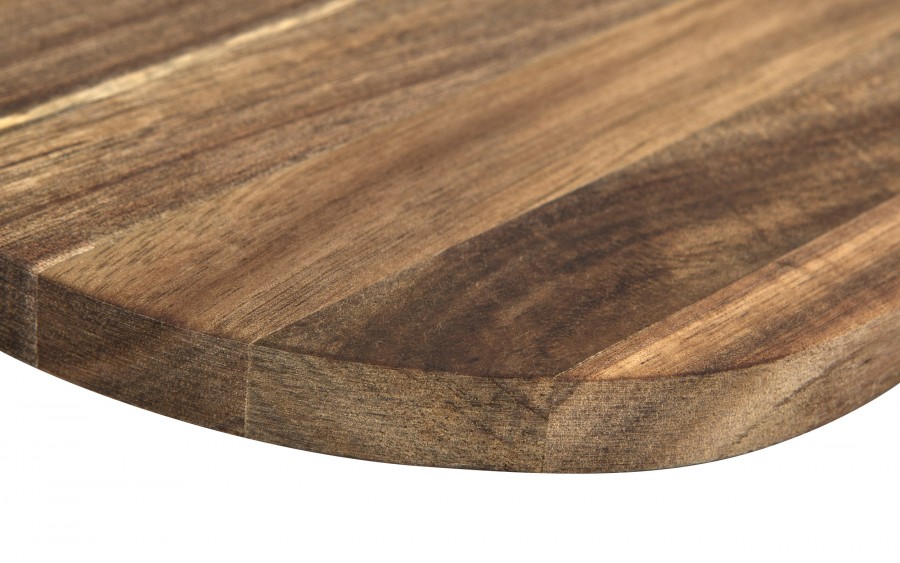 Deska do krojenia 28x20 cm Akacja owalna