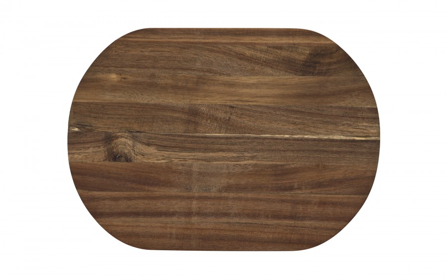 Deska do krojenia 28x20 cm Akacja owalna