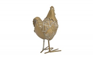 Ozdoba Złota Kura 19,5 cm