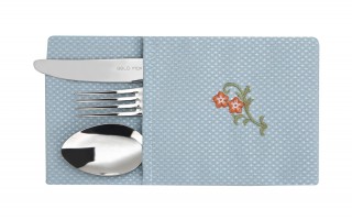 Pokrowiec na sztućce Veracrus (niebieski)