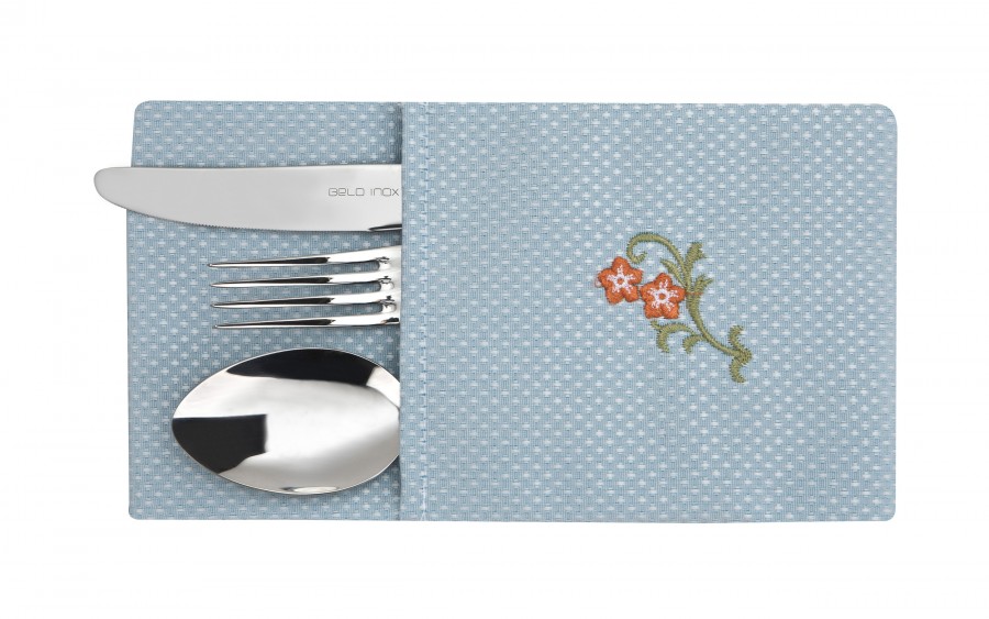 Pokrowiec na sztućce Veracrus (niebieski)