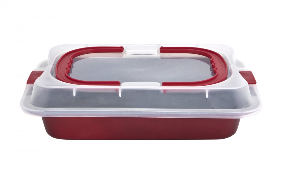 Brytfanna z plastikową pokrywą Cherry 36 x 23 cm Ambition