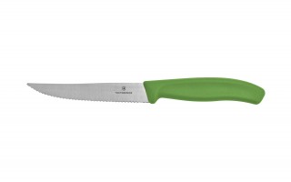 Nóż do steków Swiss Classic zielony