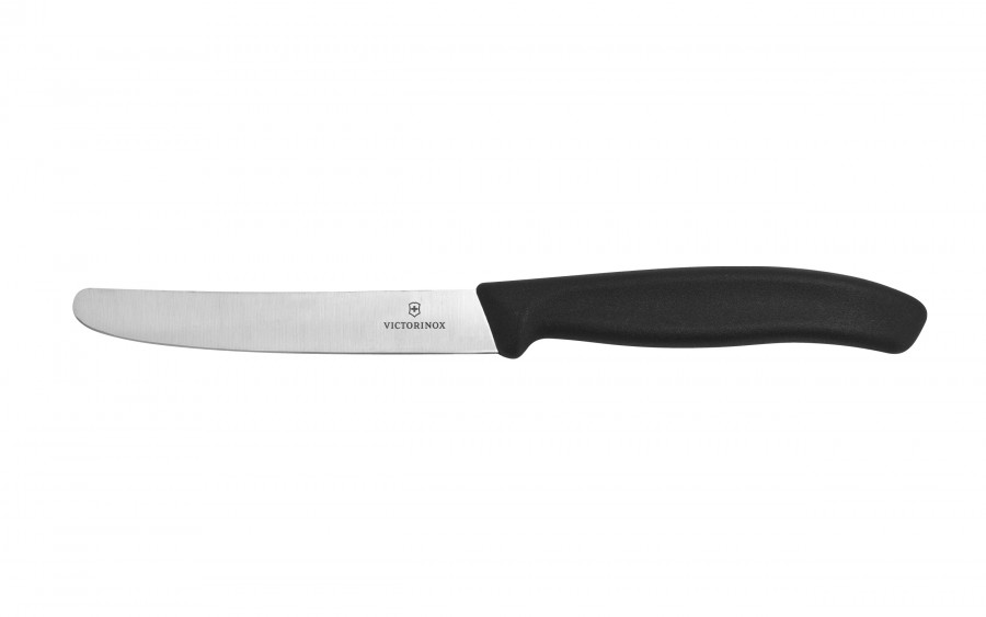 Nóż stołowy Victorinox czarny 11 cm