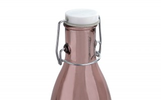 Butelka 1L z zatyczką różowa