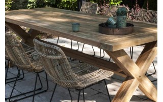 Stół ogrodowy teak LYON 240 cm