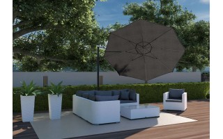 Parasol ogrodowy ​​​​​​Challenger T² Ø 3.5m