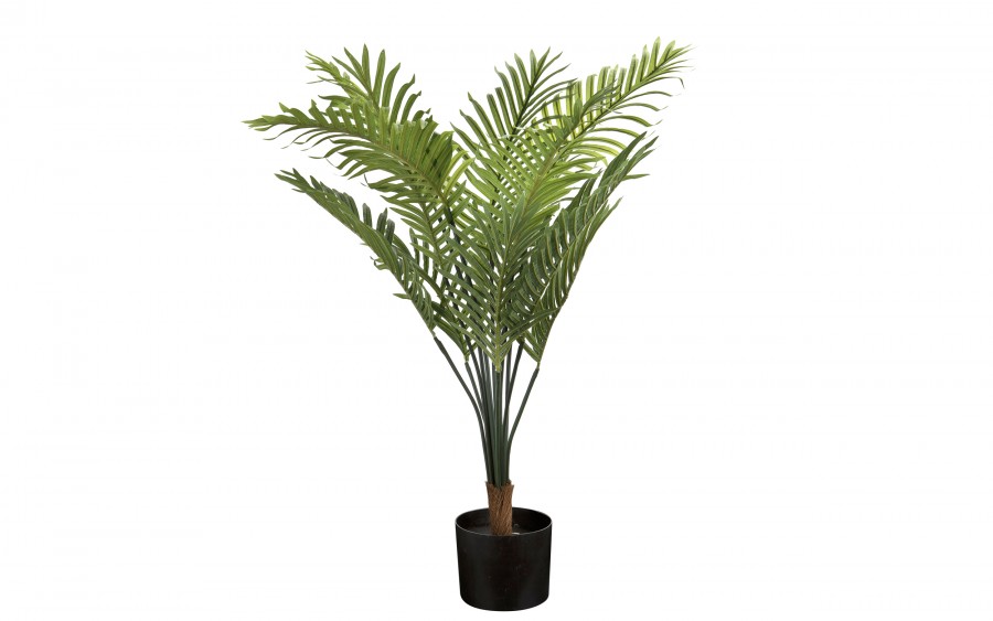 Sztuczna palma Areca 100 cm w czarnej donicy Art-Pol