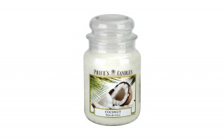 Świeca zapachowa PRICE'S CANDLES Coconut 630 g