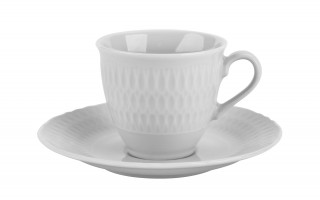 Filiżanka do espresso 100 ml + spodek Sofia Biała