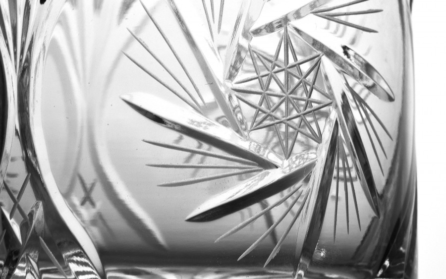 Szklanka kryształowa do whisky 350 ml