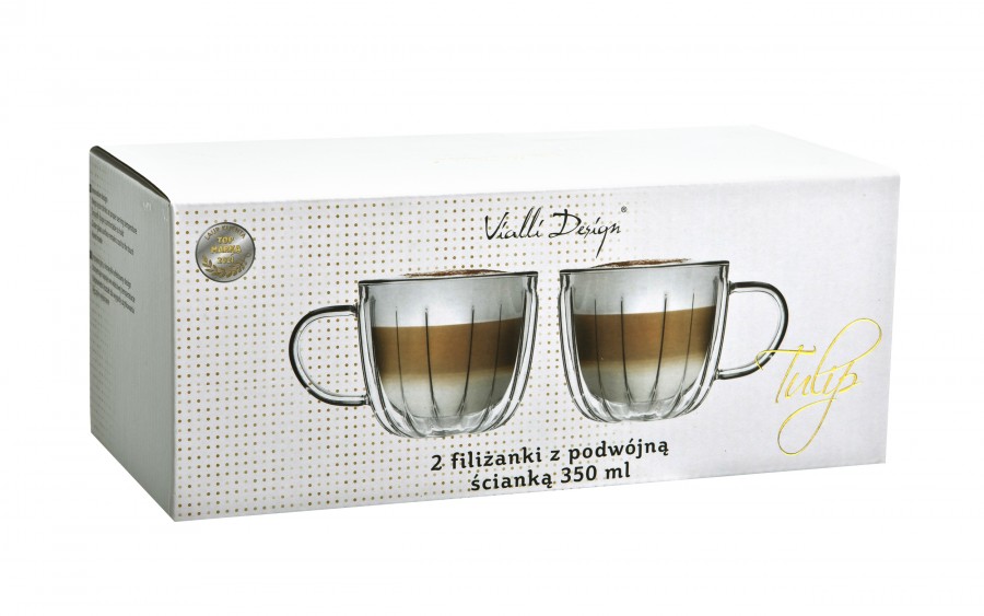 Kpl. 2 filiżanek 350ml Tulip