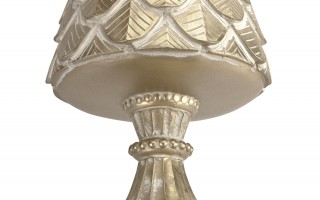 Figurka świąteczna Choinka złota 41,5cm