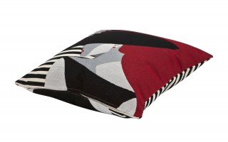 Poszewka dekoracyjna 45x45 cm Czarny kapelusz Gobelinowa Premium