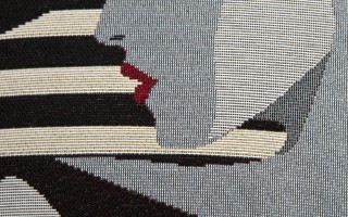 Poszewka dekoracyjna 45x45 cm Czarny kapelusz Gobelinowa Premium