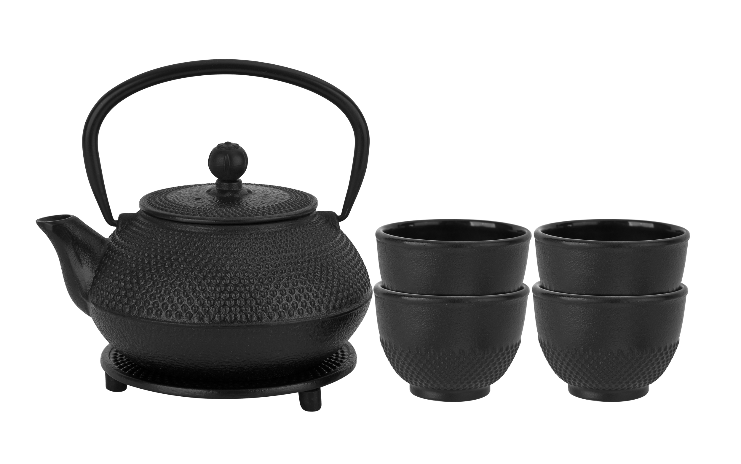 eliwny zestaw do parzenia herbaty w stylu Japanese czarny