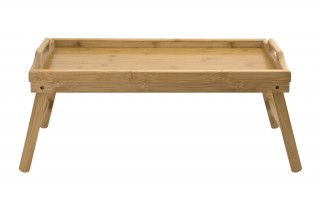 Bambusowy stolik do łóżka 50x30x4,4 cm