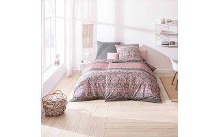 Pościel jersey 155x200 cm Jandra 6971-400 rosa