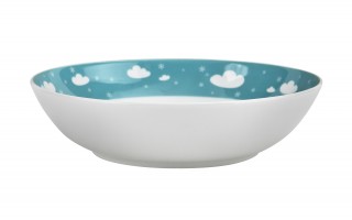 Zestaw naczyń dla dzieci Zima porcelanowy