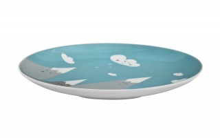 Zestaw naczyń dla dzieci Zima porcelanowy