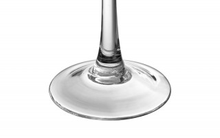 Świecznik szklany efekt spękania 35 cm Krakla Sigma Glass