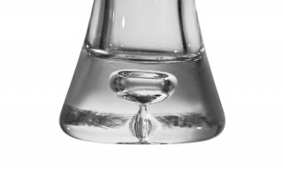 Wazon wazonik szklany skośny 25 cm Sigma Glass