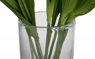 Klasyczny wazon szklany 24 cm Wrześniak