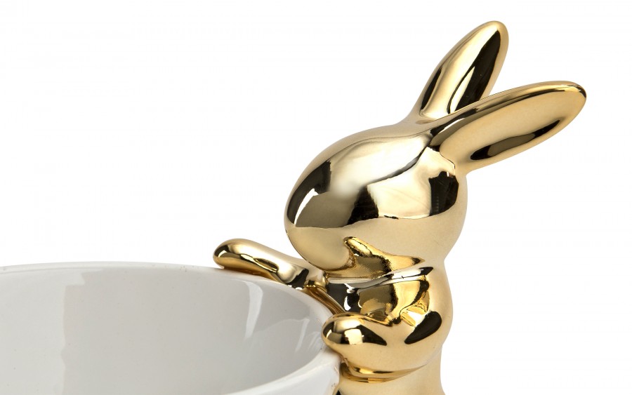 Misa dekoracyjna z zajączkiem złotym