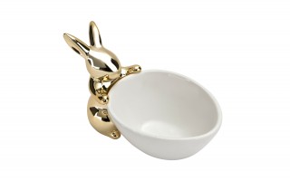 Misa dekoracyjna z zajączkiem złotym