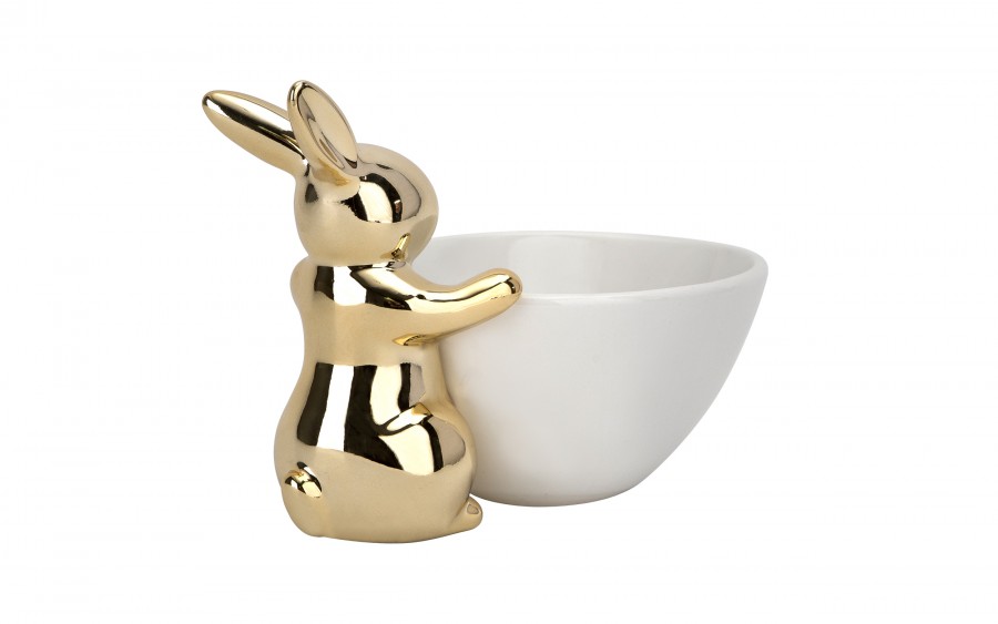 Misa dekoracyjna z zajączkiem złotym