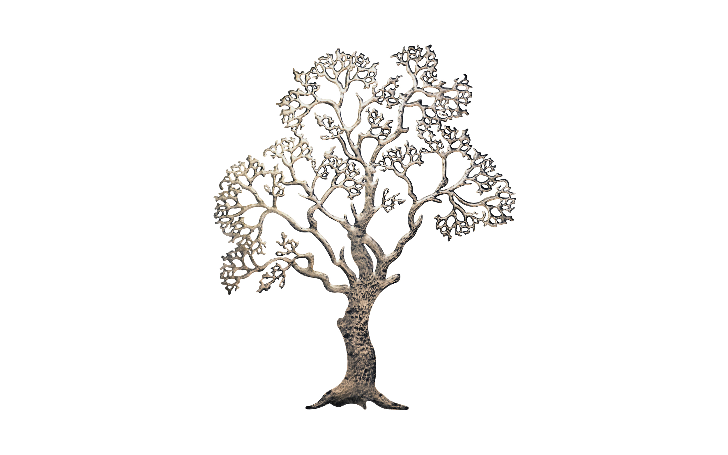 Dekoracja cienna metalowa Drzewo 125189